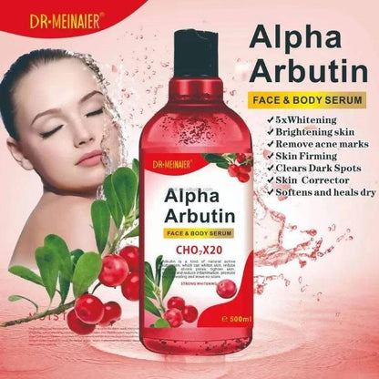 Dr Menaier AHA Arbutin Face and Body Serum