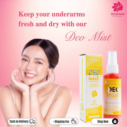Rosmar Deo Mist Tawas and Calamansi