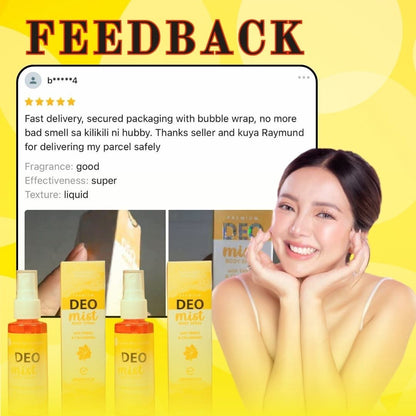 Rosmar Deo Mist Tawas and Calamansi