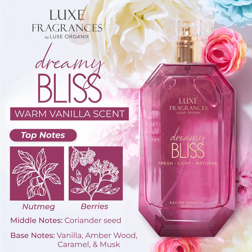 Luxe Fragrances Dreamy Bliss Eau De Toilette