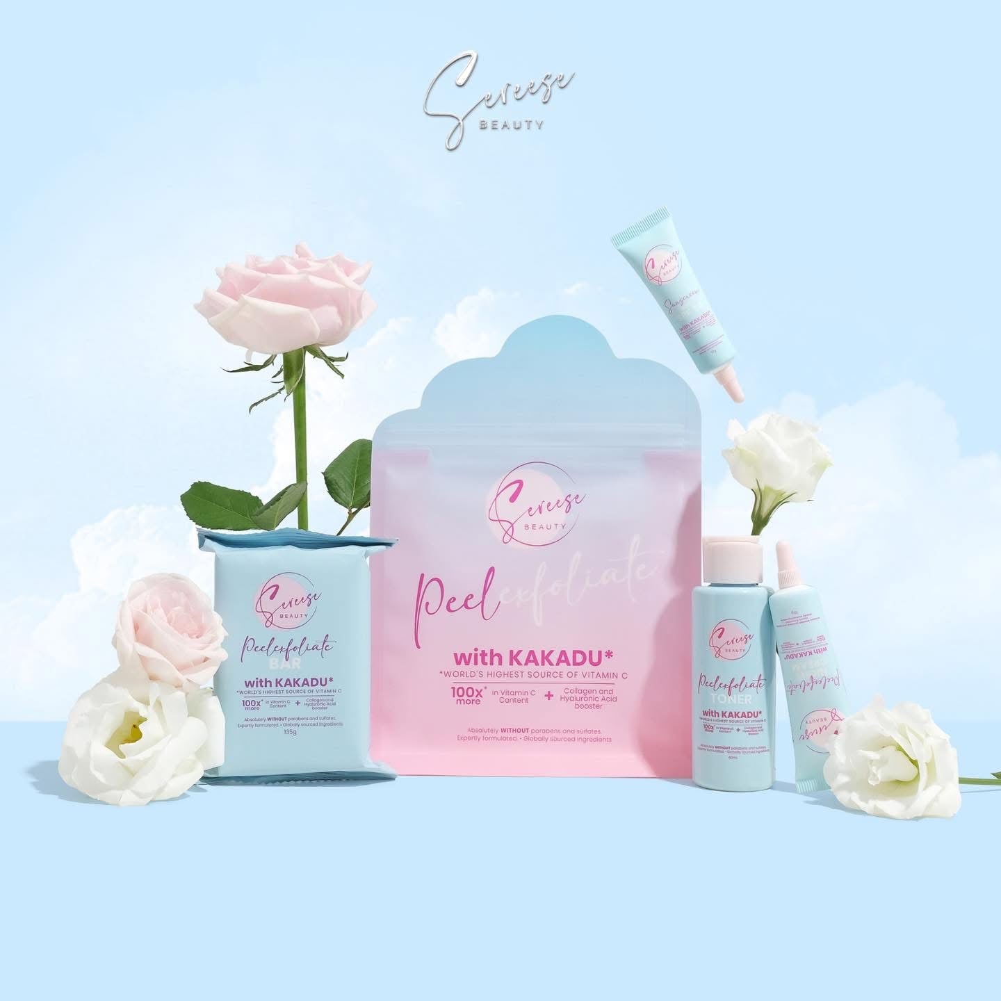 Peel Exfoliate with Kakadu by Sereese Beauty