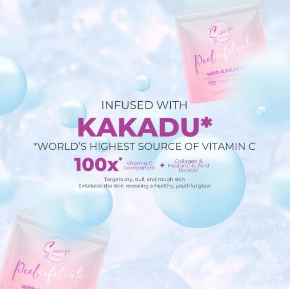 Peel Exfoliate with Kakadu by Sereese Beauty