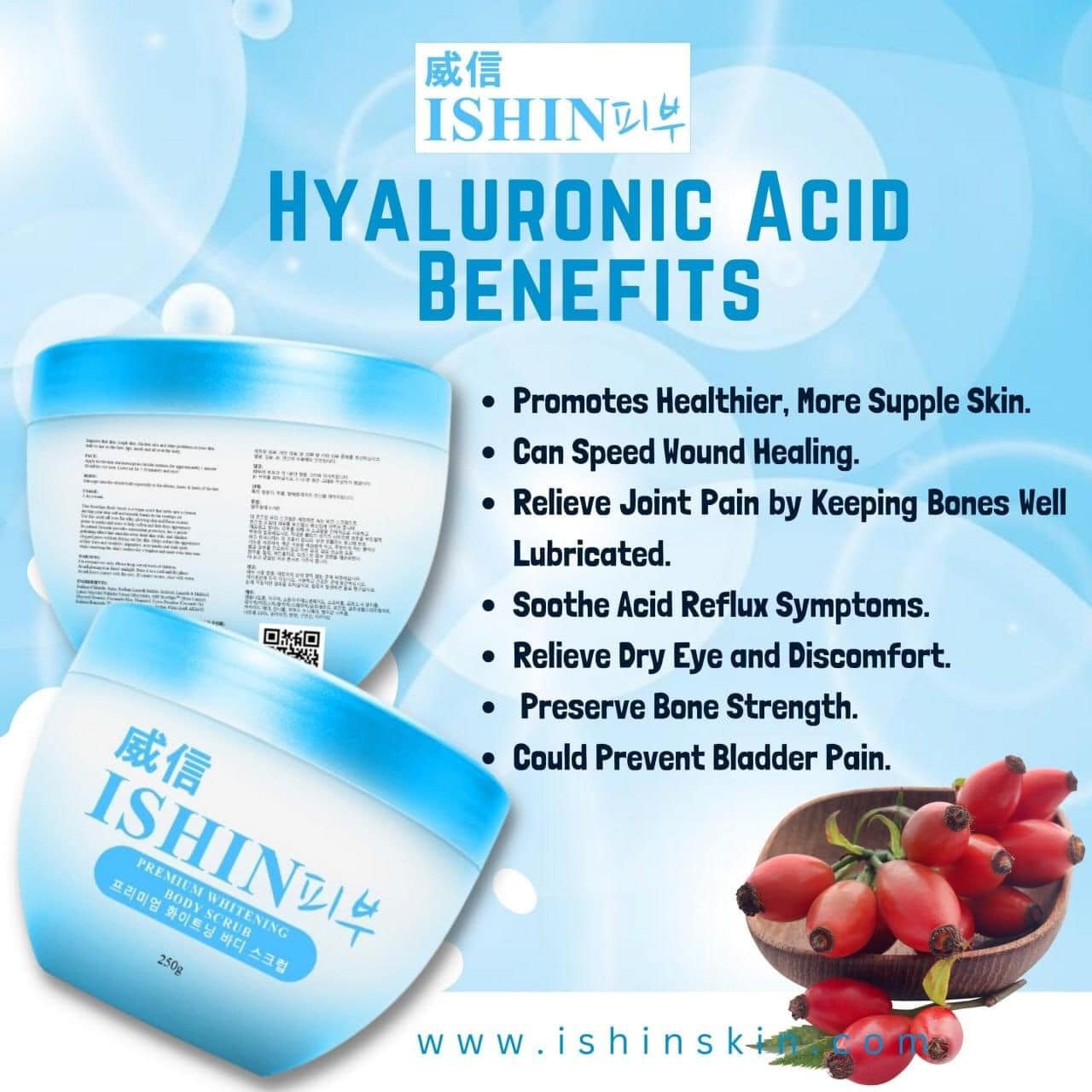 Ishin Premium Whitening Body Scrub - True Beauty Skin Essentials