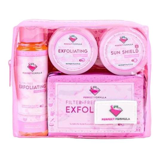 Perfect Formula Filter Free Exfoliating Set - True Beauty Skin Essentials