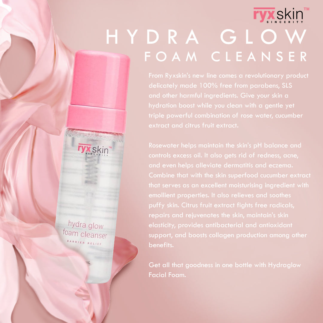 Ryx Skin HYDRA GLOW FACIAL FOAM - True Beauty Skin Essentials