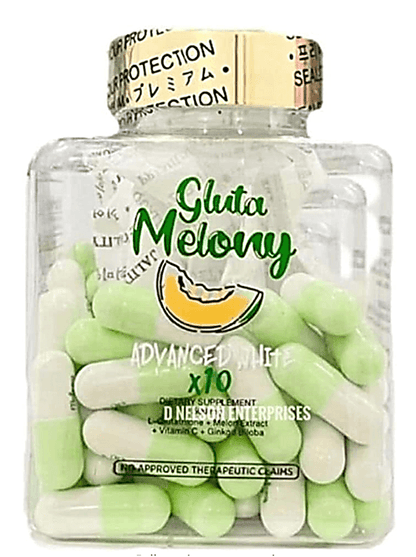 Aishi Premium Gluta Melony 10 in 1 Advanced White Glutathione (60 caps – True Beauty Skin Essentials