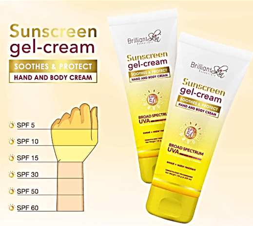 Sunscreen Gel-Cream Hand and Body Cream (120g) - True Beauty Skin Essentials