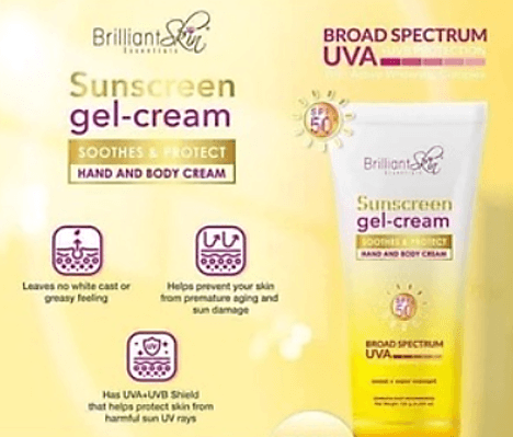 Sunscreen Gel-Cream Hand and Body Cream (120g) - True Beauty Skin Essentials
