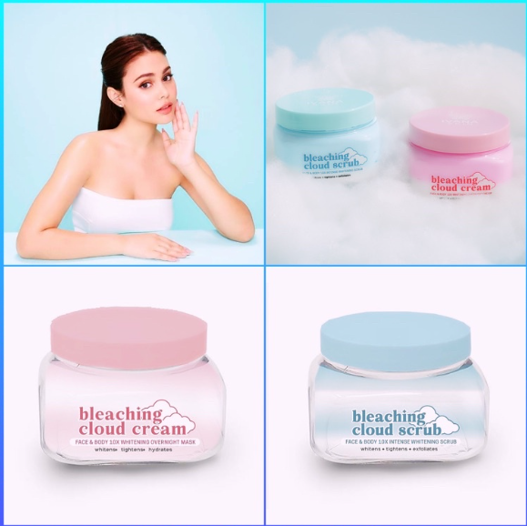 IVANA Skin Bleaching Cloud Scrub (250g) - True Beauty Skin Essentials