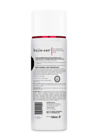 Kojie San Skin Lightening Pore Minimizing Toner w/ HydroMoist (100mL) - True Beauty Skin Essentials