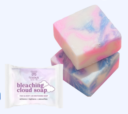 3x (Bars)IVANA Skin Bleaching Cloud Soap (70g) - True Beauty Skin Essentials