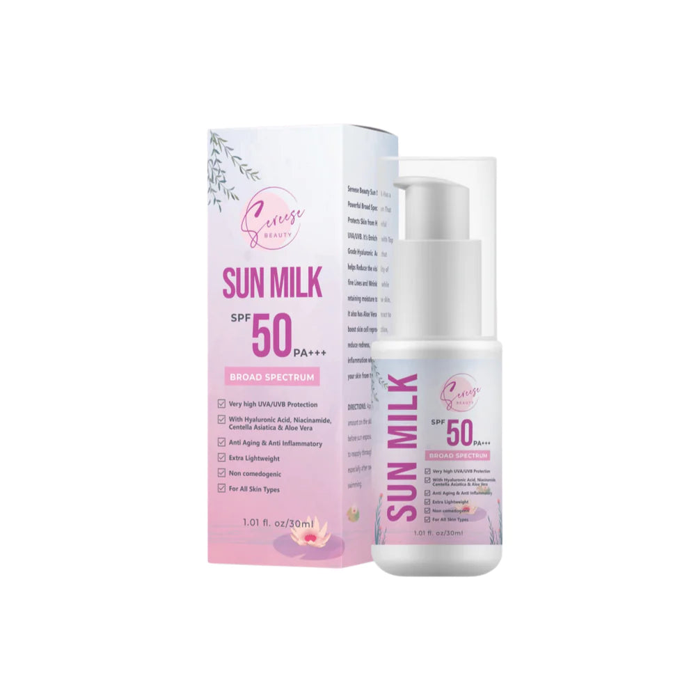Sereese Beauty Sunmilk - True Beauty Skin Essentials