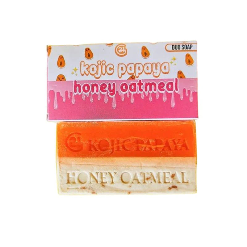 G21 Kojic Papaya Honey Oatmeal Duo Soap Best seller‼️ - True Beauty Skin Essentials