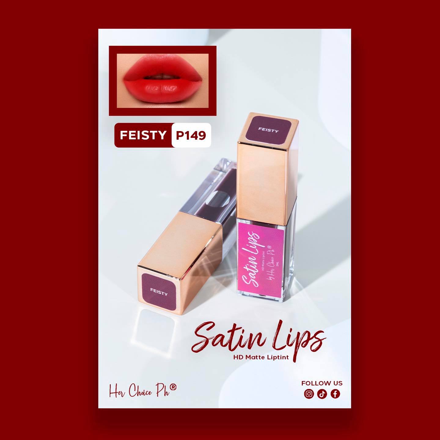 Her Choice Ph Satin Lip Tint - True Beauty Skin Essentials