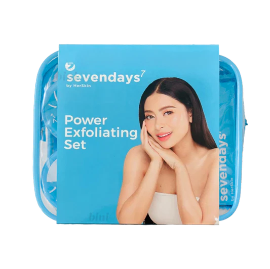 HerSkin Seven Days Power Exfoliating Set - True Beauty Skin Essentials