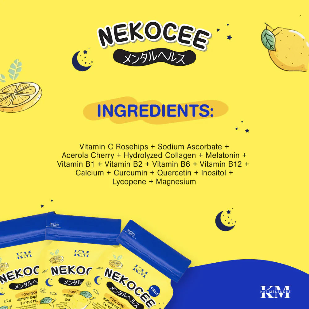 Nekocee 15-1 Vitamin C with Collagen by Kath Melendez - True Beauty Skin Essentials