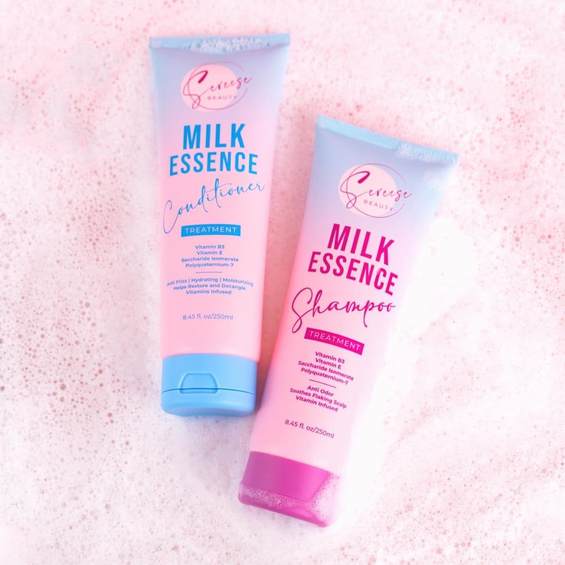Sereese Milk Essence Shampoo and Conditioner - True Beauty Skin Essentials