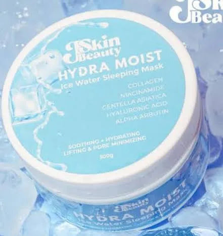 J Skin Beauty Hydra Moist Ice Water Sleeping Mask 300g - True Beauty Skin Essentials