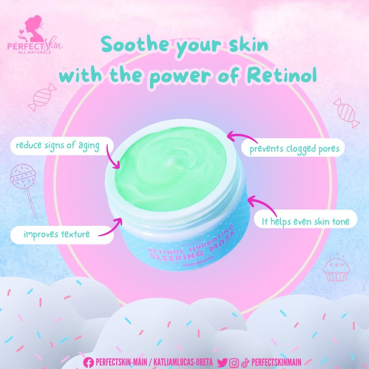 Perfect Skin Retinol Hydrating Mask - True Beauty Skin Essentials