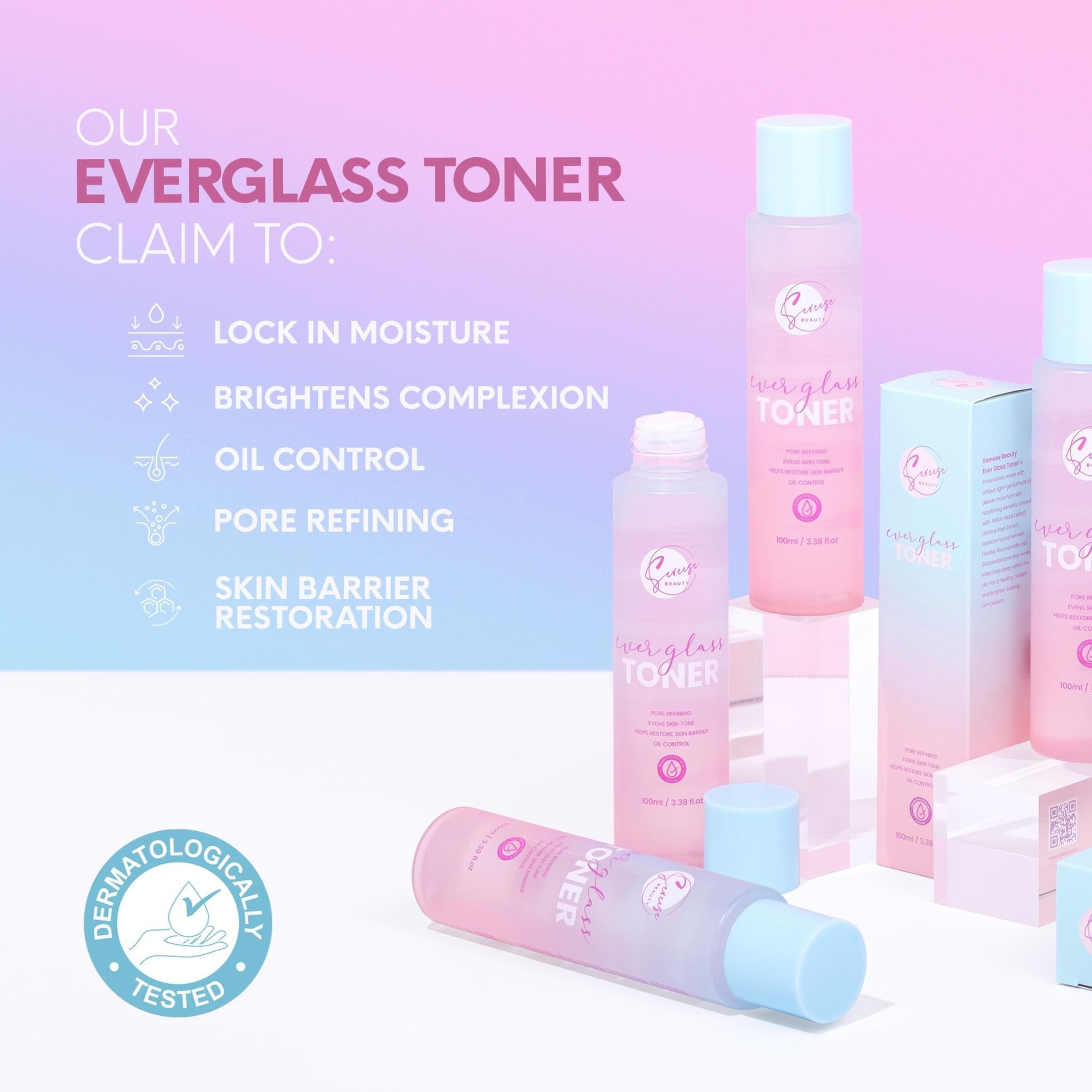 Sereese Beauty Everglass Toner - True Beauty Skin Essentials