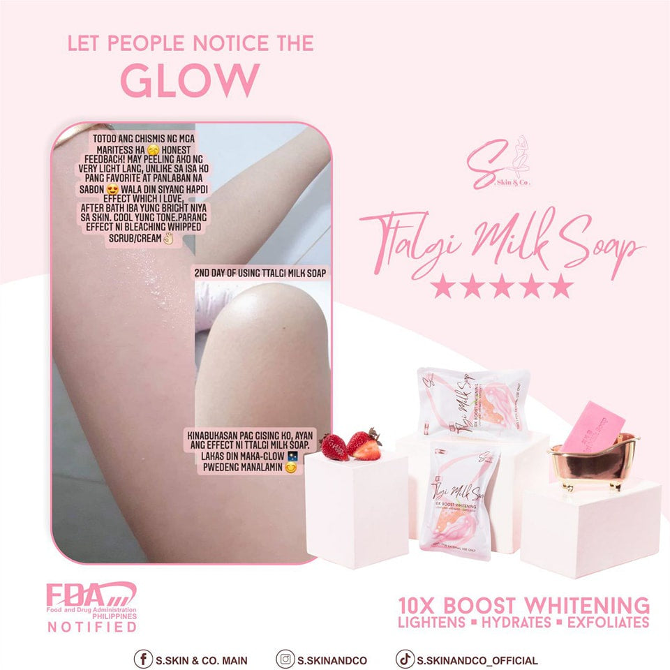 S. Skin and Co Ttalgi Milk Soap - True Beauty Skin Essentials