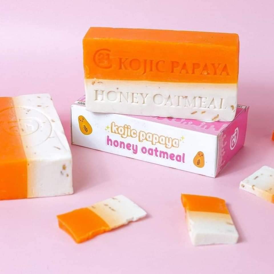 G21 Kojic Papaya Honey Oatmeal Duo Soap Best seller‼️ - True Beauty Skin Essentials