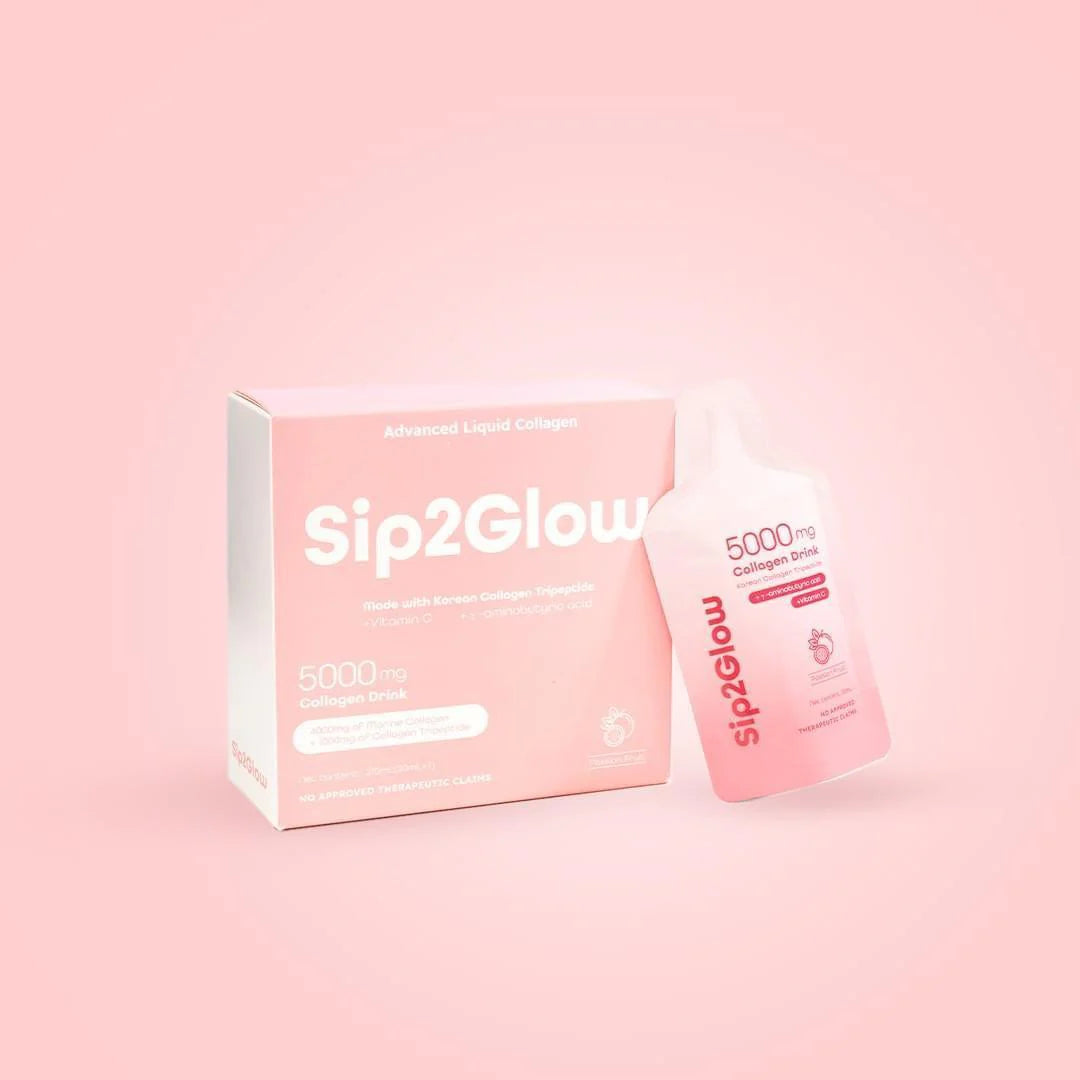 Sip2Glow Advanced Collagen Drink with Korean Collagen Tripeptide (30 ml)