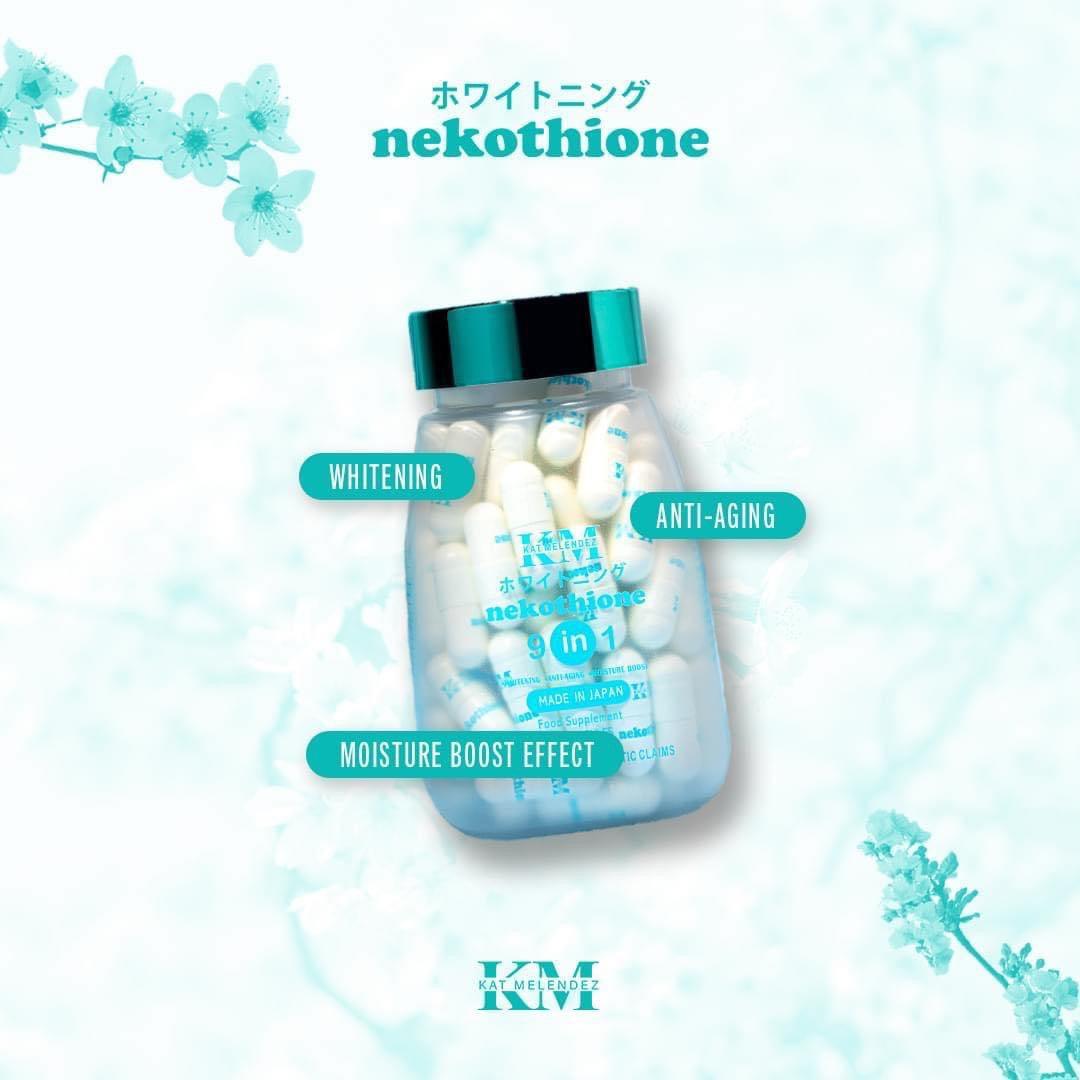 HerSkin Nekothione 9 in 1 Glutathione Collagen Capsules by Kath Melendez (with free trial pack 14 capsule) - True Beauty Skin Essentials