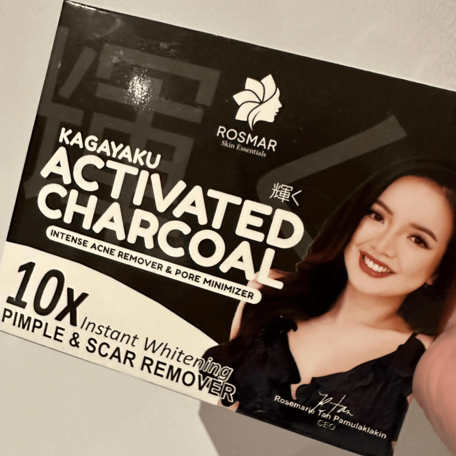 Rosmar Skin Essential Kagayaku Activated Charcoal - True Beauty Skin Essentials