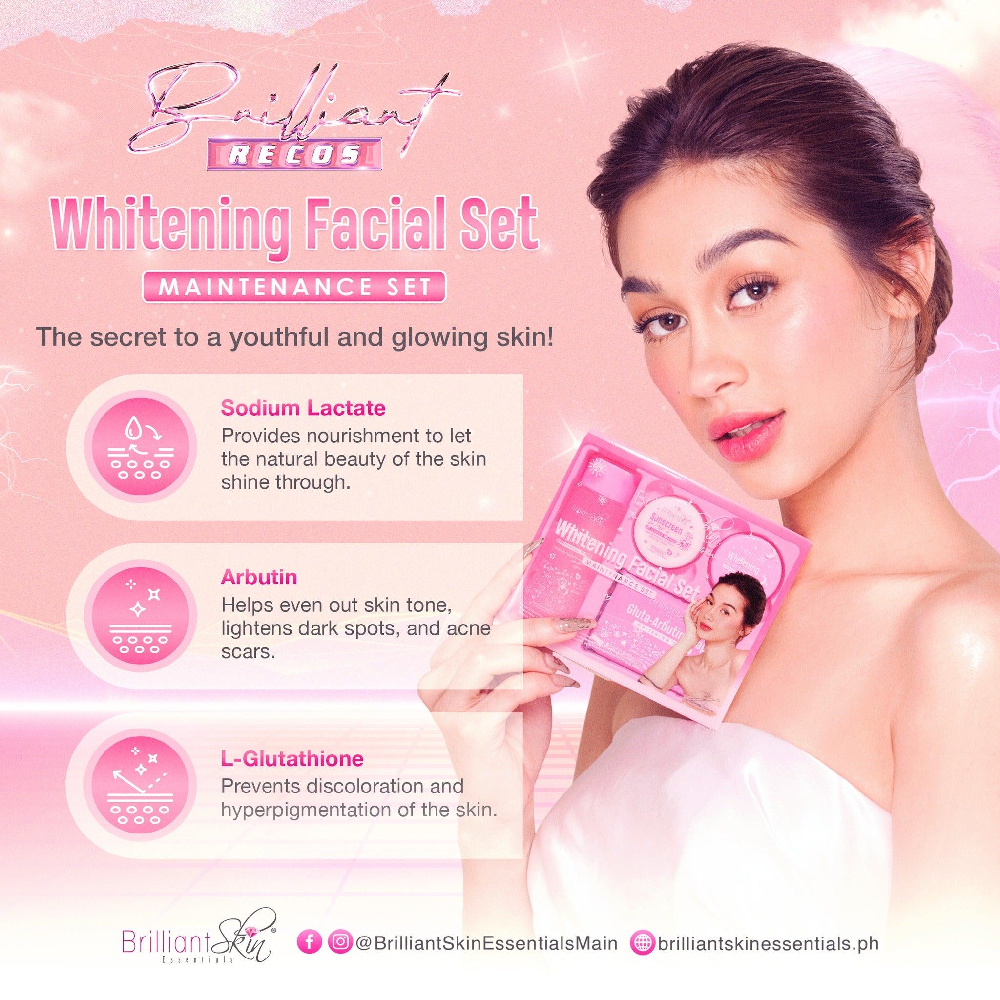 Brilliant Whitening Facial Set True Beauty Skin Essentials